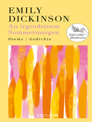 cover image of An irgendeinem Sommermorgen. Poems/Gedichte. Englisch/Deutsch